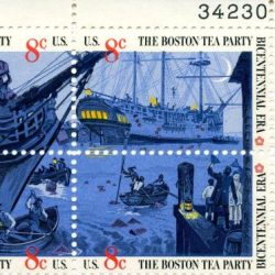 Boston tea party 8 cent stamp