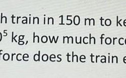 Superman must stop a 120 km/h train