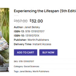 Experiencing the lifespan 5th edition pdf