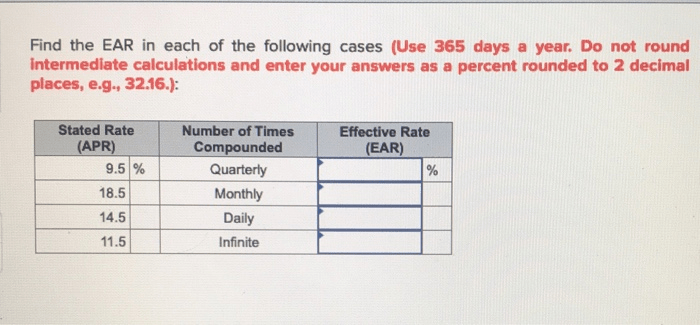 Calculations intermediate