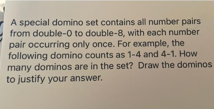 Match the equal dominoes then write true number sentences